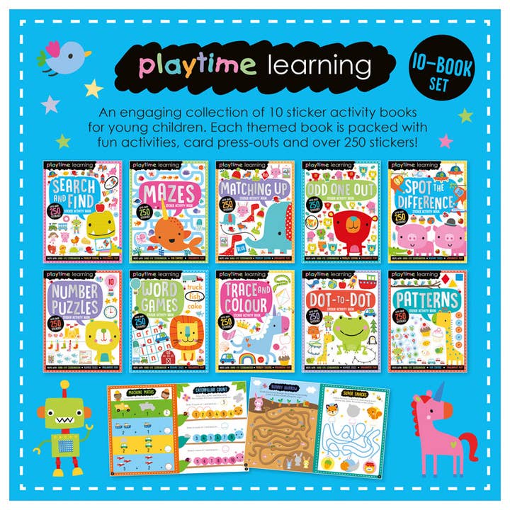Playtime Learning 10/set for wholesale by Make Believe Ideas