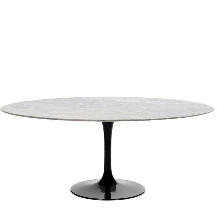 Pink&Brown - Wholesale Side Table - Barbell Oval Table1