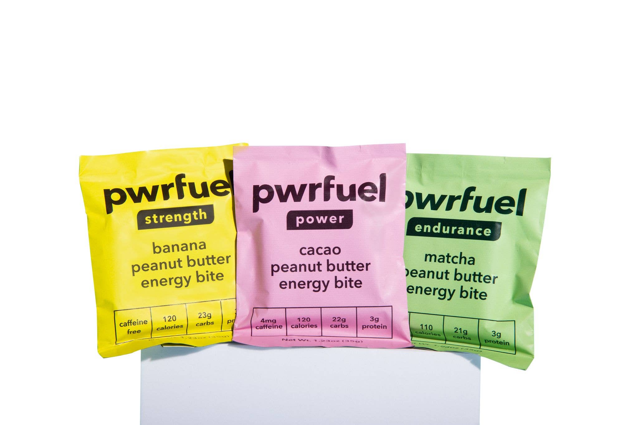 pwrfuel - Wholesale Snack Bar - endurance box (12 packs) - matcha peanut butter energy bite2