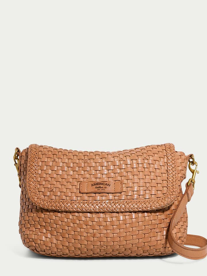 Summers Woven Crossbody for wholesale by American Leather Co