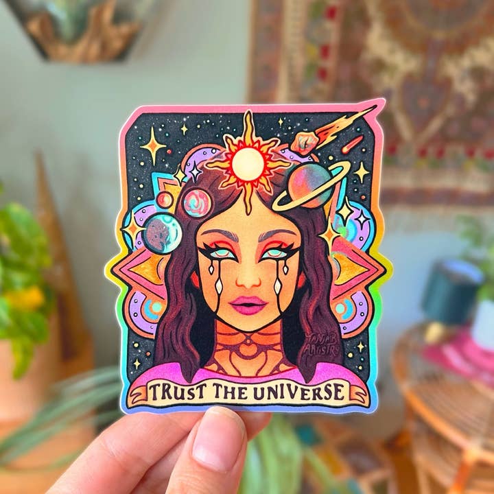 SeeknRevel - Wholesale Sticker - Trust the Universe - Sticker1
