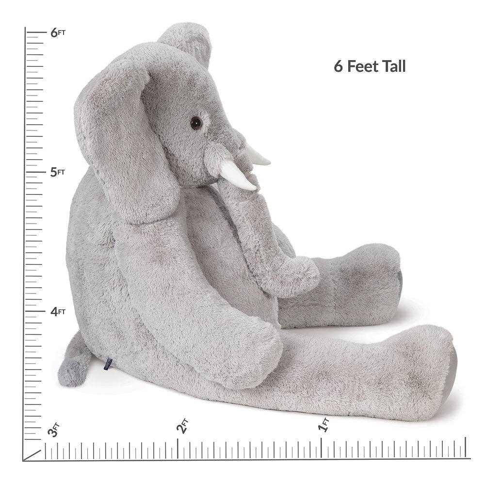 Vermont Teddy Bear - Wholesale Stuffed/Plush Toy - Kids & Baby - 6 Ft. Giant Cuddle Elephant5