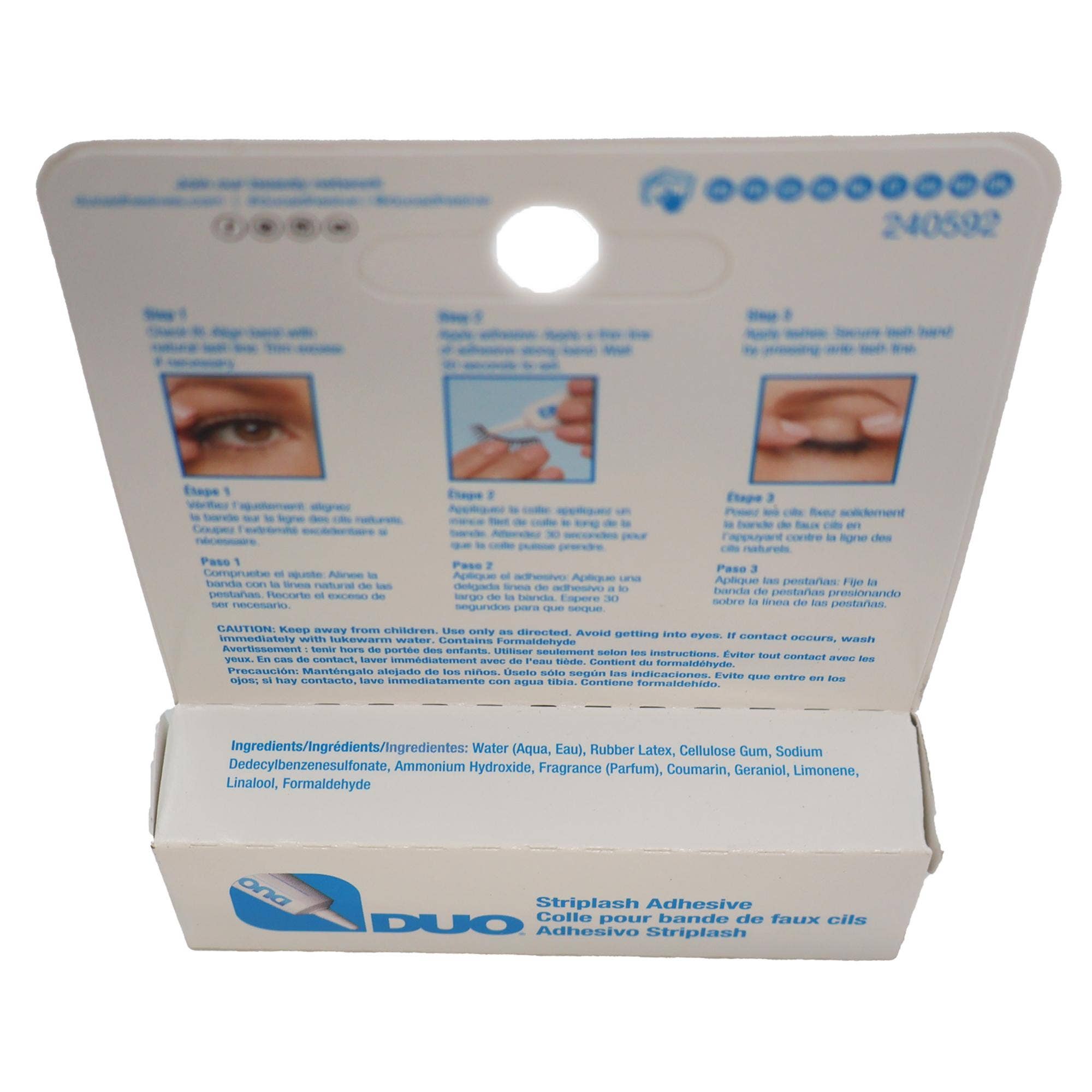 KT Supply - Wholesale Fake Lash Applicator - Ardell Duo Striplash Adhesive Clear, 0.25 Oz1