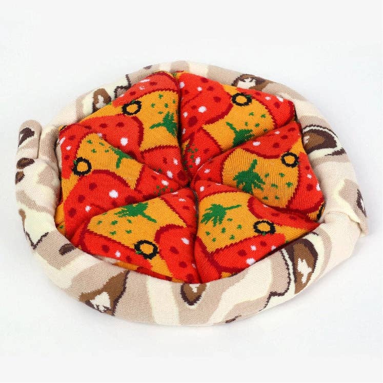 Funkyrel® Atzbranding Limited - Wholesale Socks - Women's - Foodie - Pizza Socks 4 Pairs4