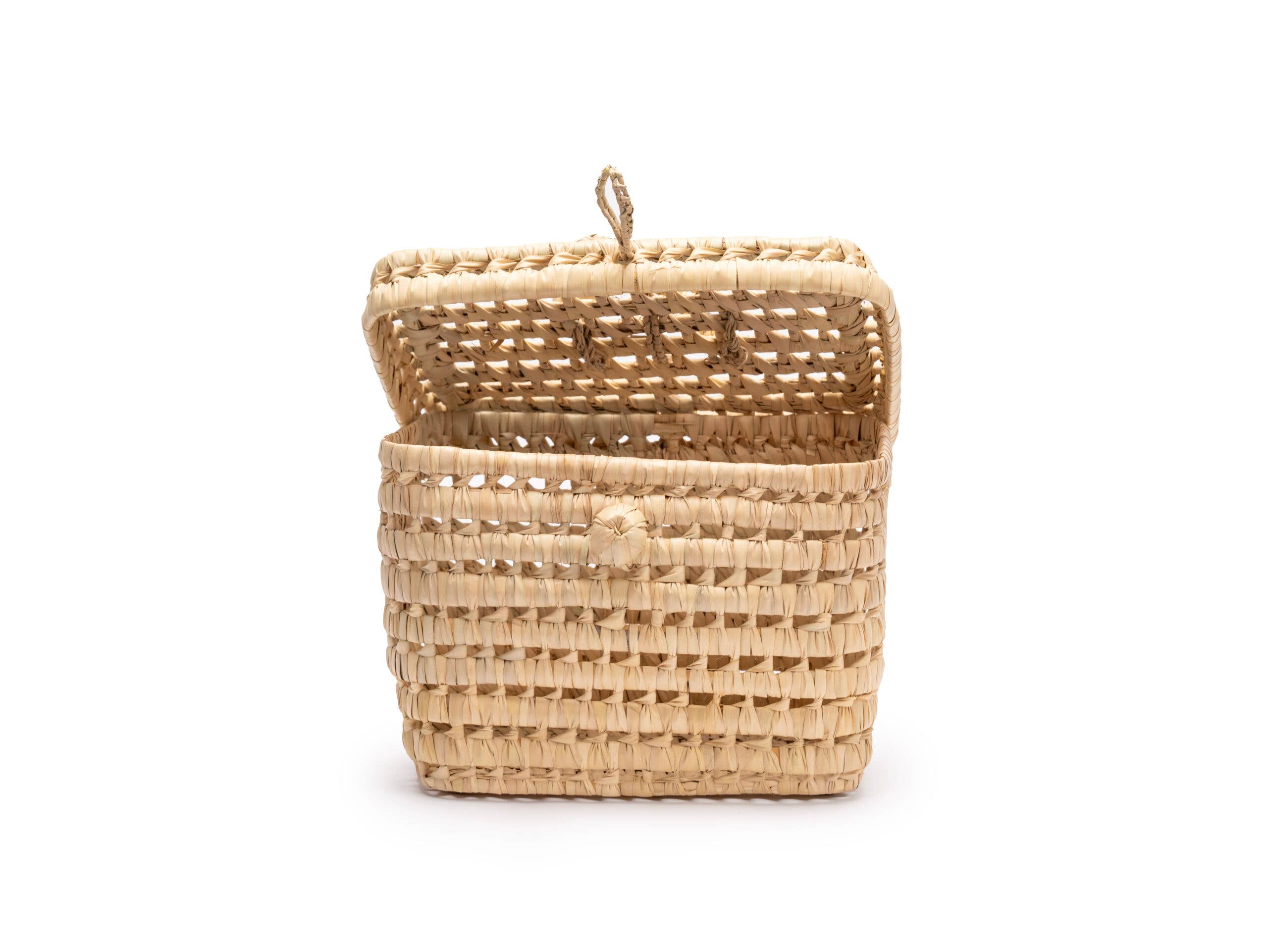 ZocoChic – wholesale Basket – Moroccan palm storage basket 30cm and 20cm, wicker.1