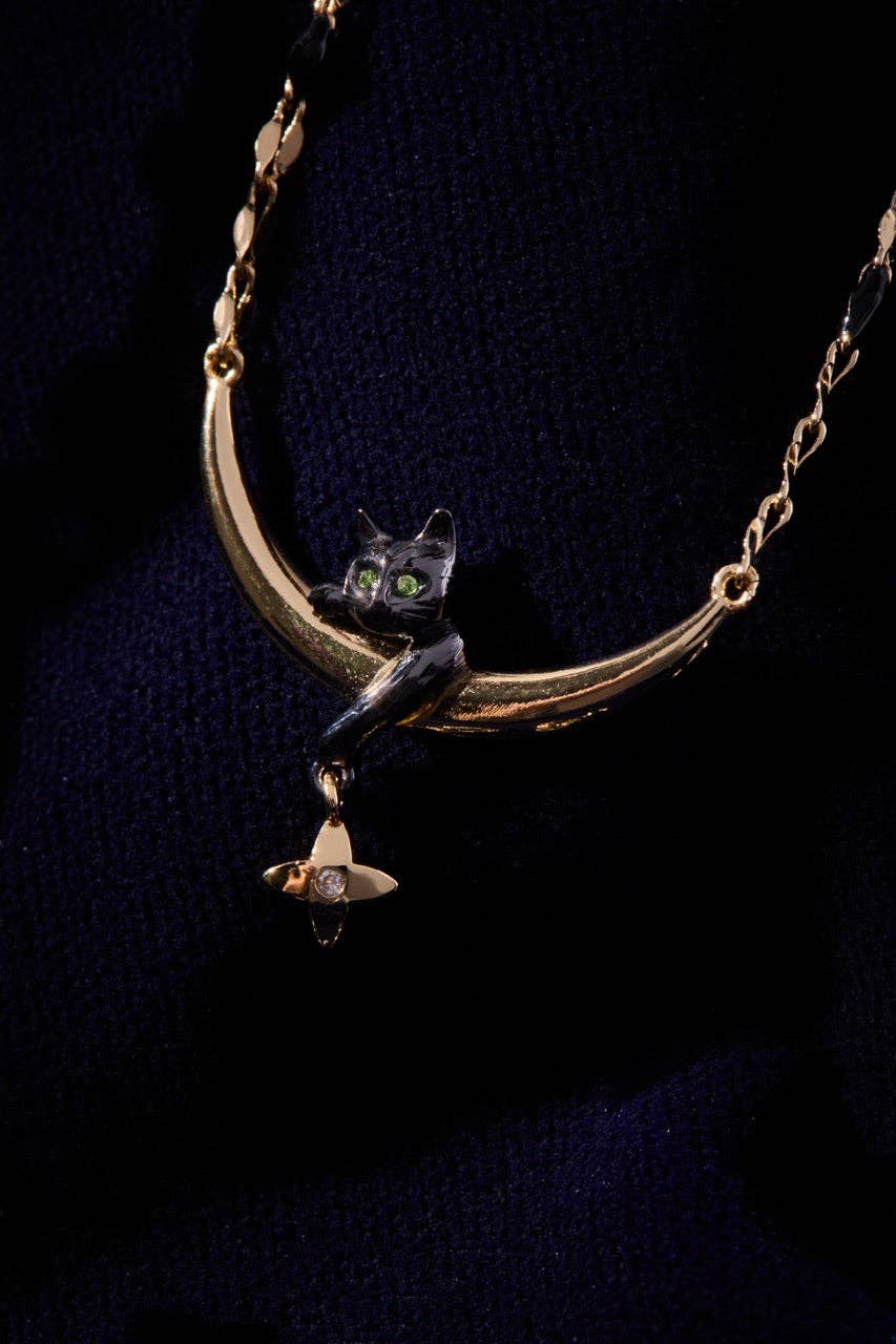 Alex and Ani - Wholesale Pendant/Charm Necklace - Celestial Cat Inline Necklace3