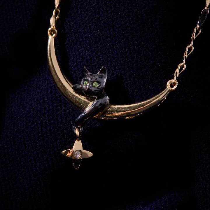 Alex and Ani - Wholesale Pendant/Charm Necklace - Celestial Cat Inline Necklace3