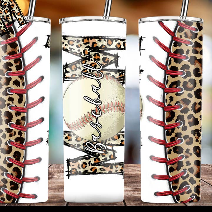Baseball mom - leopard for wholesale by Fandangles