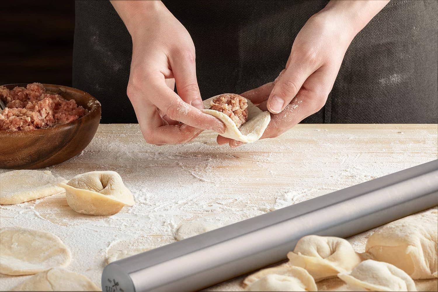 Zulay Kitchen - Wholesale Rolling Pin - Professional French Rolling Pin16
