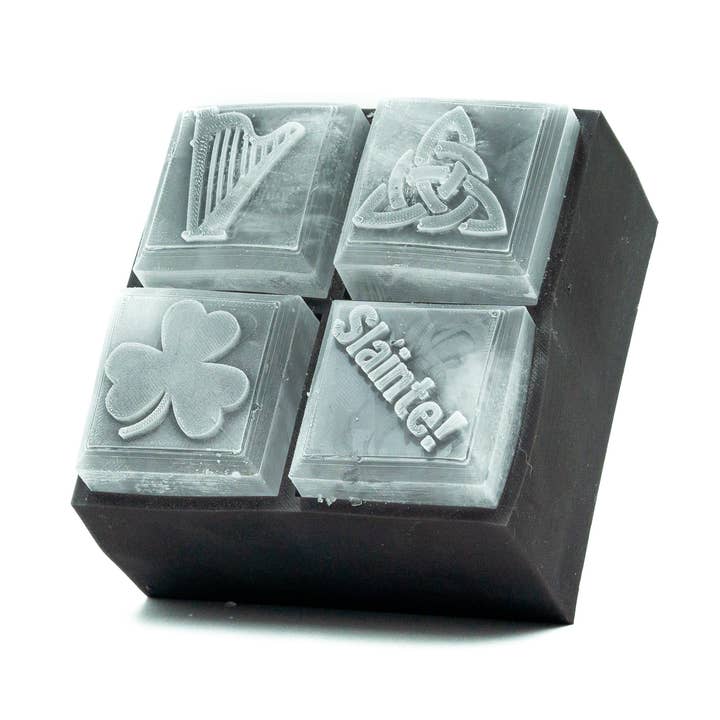Irish Ice Cube Tray by Siligrams for wholesale by Siligrams