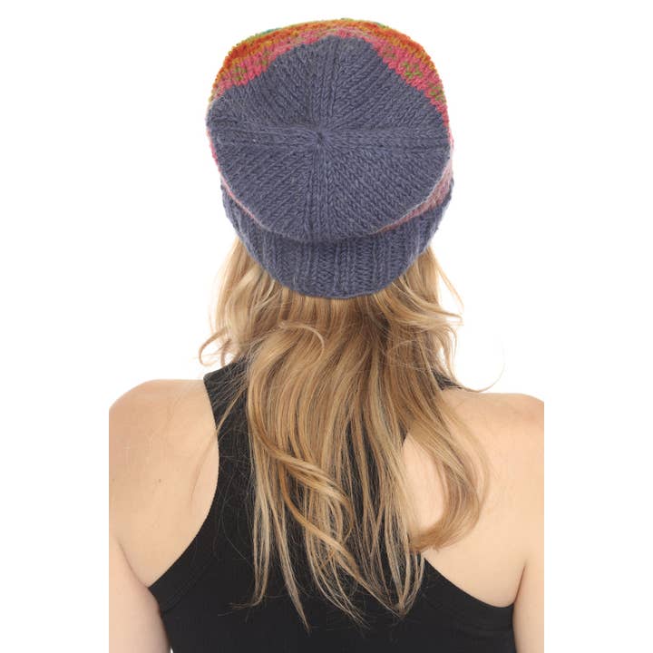 Lakhays Collection Inc. - Wholesale Beanie - Women's - Fair Isle Slouchy Beanie6