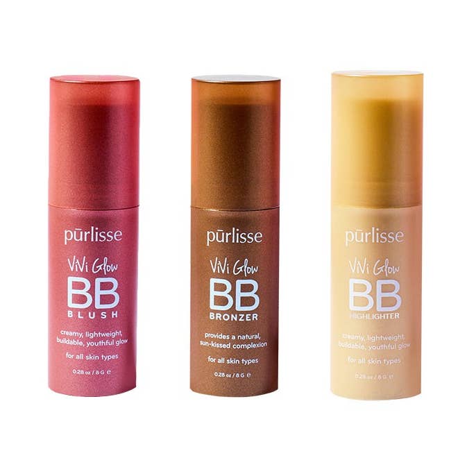 ViVi Glow Trio Contorno per la vendita all'ingrosso da parte di Purlisse Beauty