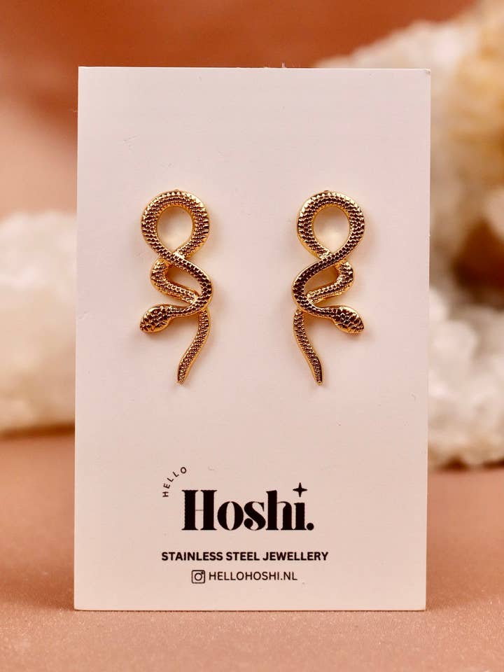 Örhängen - ormvärld för wholesale av HELLO HOSHI