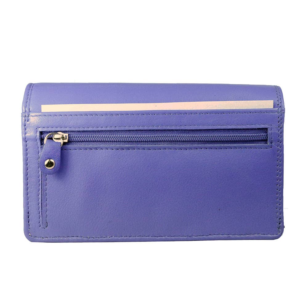 Arrigo - Wholesale Wallet - Women's - Wallet Leather Ladies RFID - Leather Woman Harmonica Wallet21