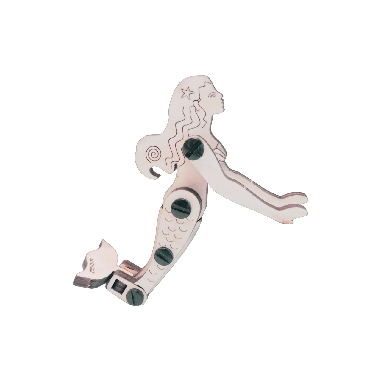 Zootility - Wholesale Puzzle - Kids - Mythical Animal TekPets - Wood DIY Puzzle STEM Toy2