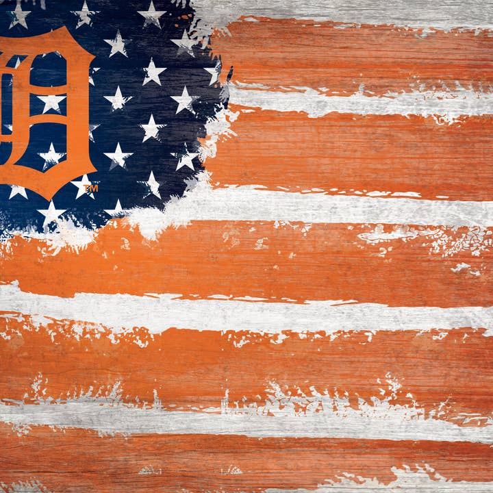 Detroit Tigers Vlag 17x26 voor wholesale door Fan Creations