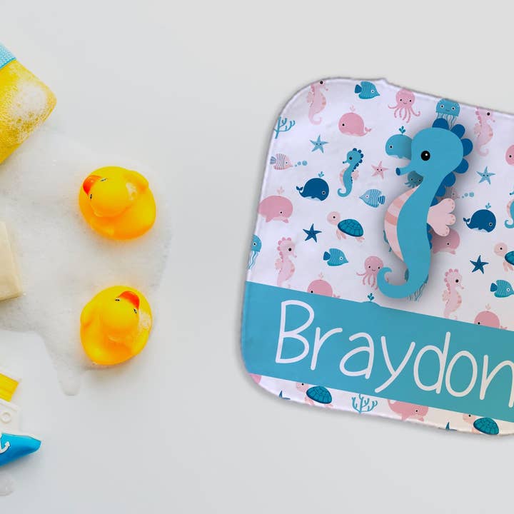 Paño de lavado personalizado con caballito para venta al por mayor de Potter's Printing