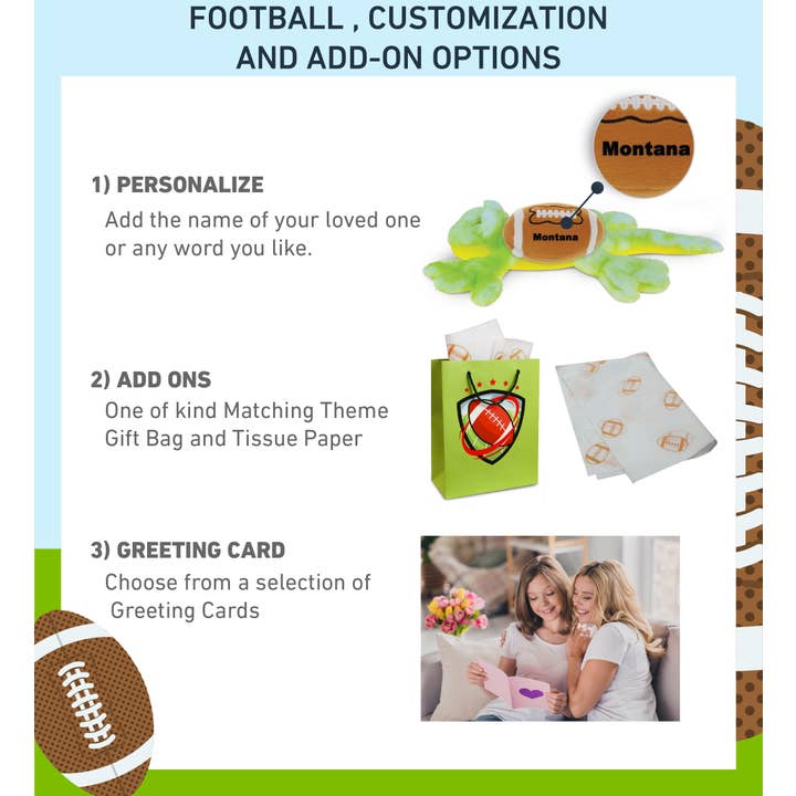 Cota Global - Wholesale Stuffed/Plush Toy - Kids & Baby - SUPER SOFT PLUSH - GECKO WITH FOOTBALL PLUSH1