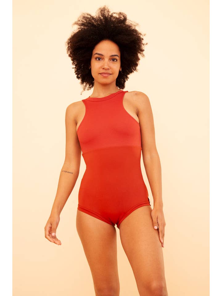Adalù srl - Vente Maillot de bain une pièce – femme - American – Maillot de bain de surf une pièce sans manches6