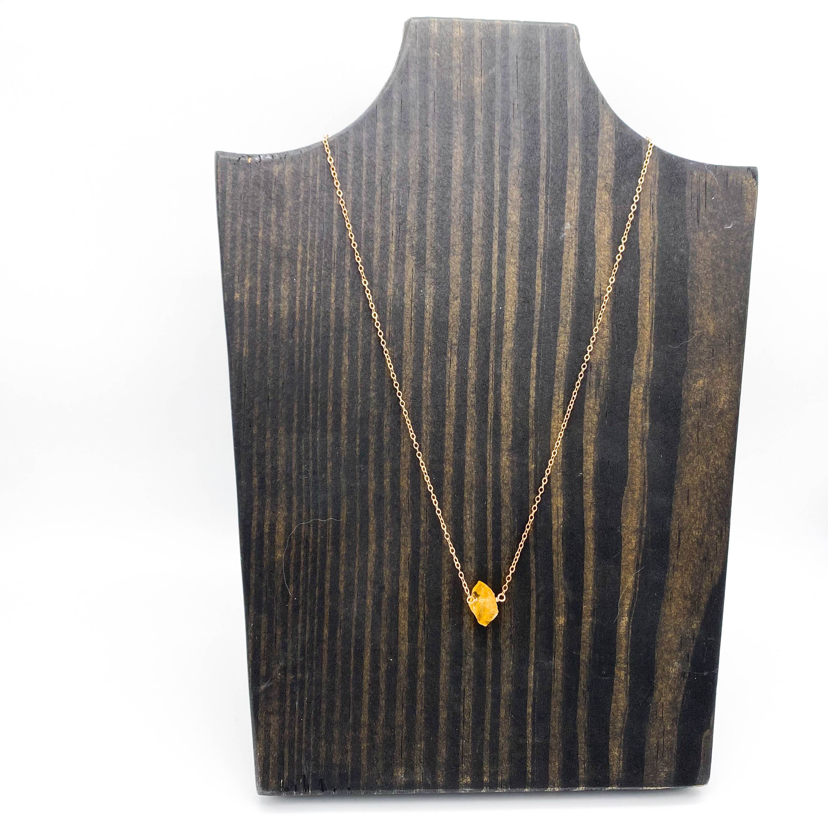 Luna Pines – Colar pingente/pendente por atacado – Colar citrino todos os dias6