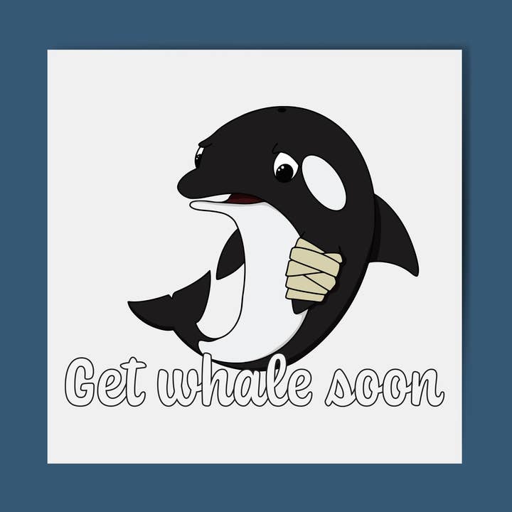 Get Whale Soon Card para venta al por mayor de BeckiLamby