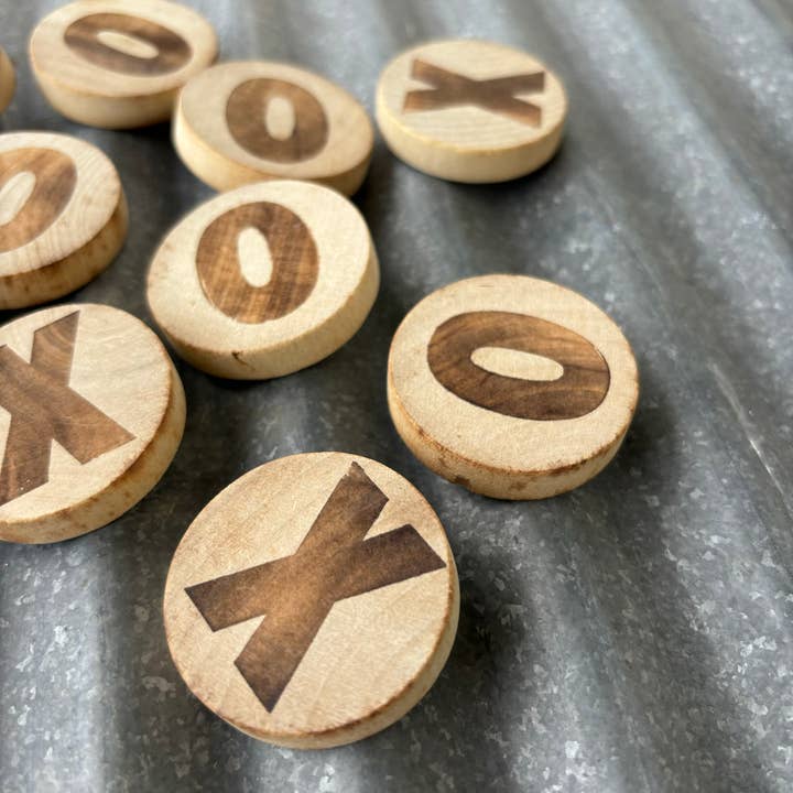Sage & Soil – wholesale Board game – Travel Tic Tac Toe Game with Canvas Bag