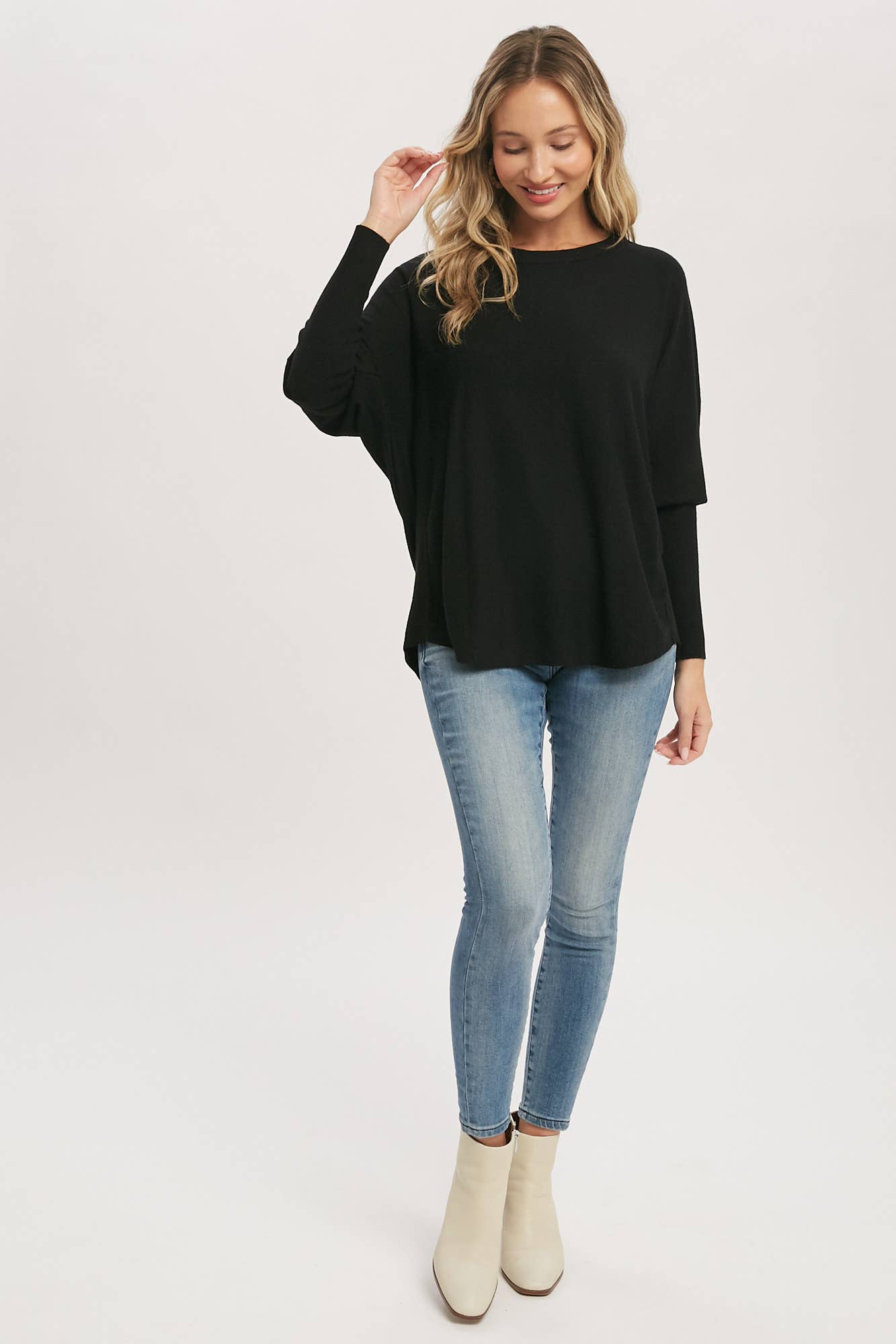 Bluivy – wholesale Tunic – Women’s – BATWING SLEEVES PULLOVER33