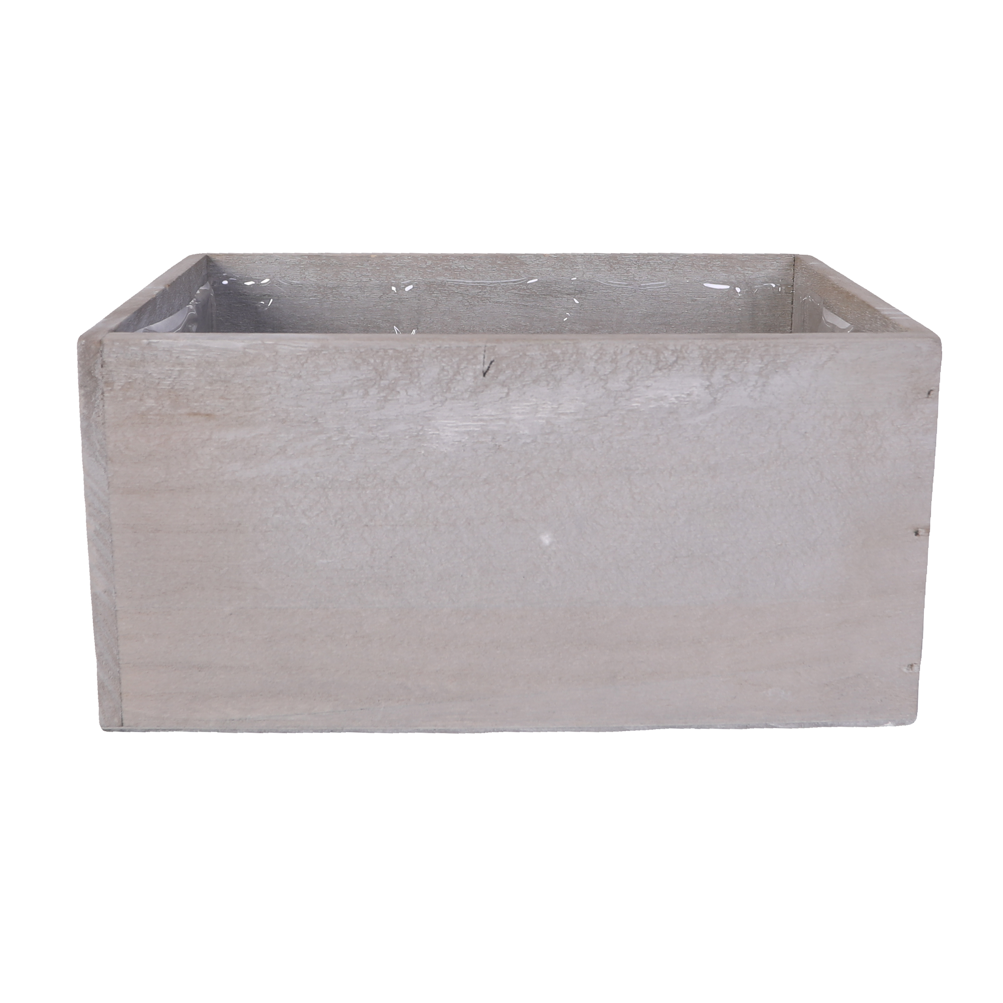 SWS BASKETS AND HOME DECOR - Wholesale Plantenbak - Houten plantenbakken met voering Bloemaccessoires 9,25X5,753