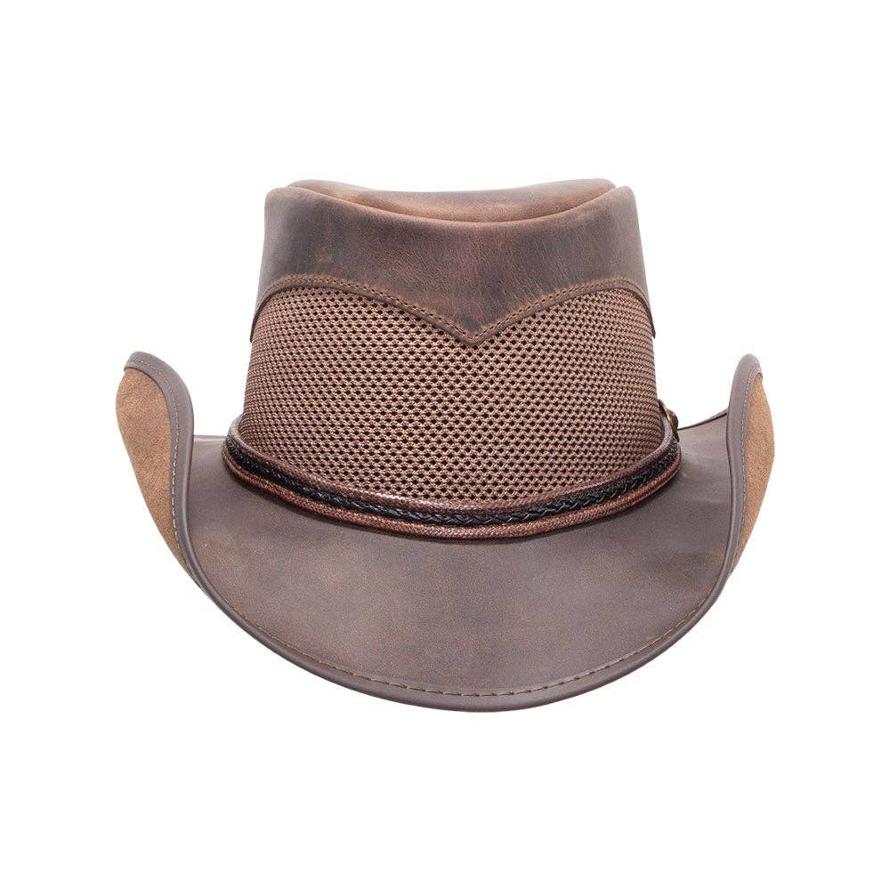 American Hat Makers - Wholesale Cowboy Hat - Unisex - Lightweight Leather Western Hat - Style Durango15