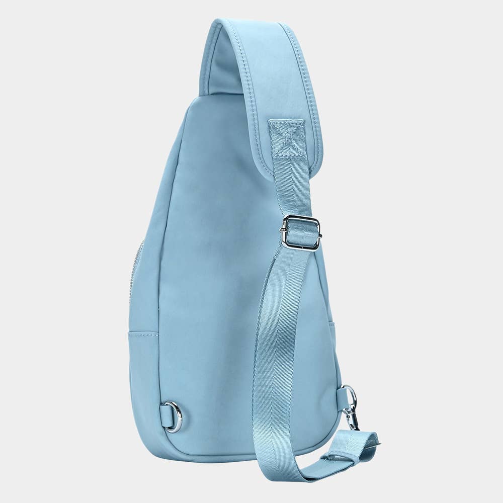 Sensibling Corp. - Wholesale Crossbody Bag - Women's - Adjustable Strap and Zipper Pockets Sleek Sling Backpack1