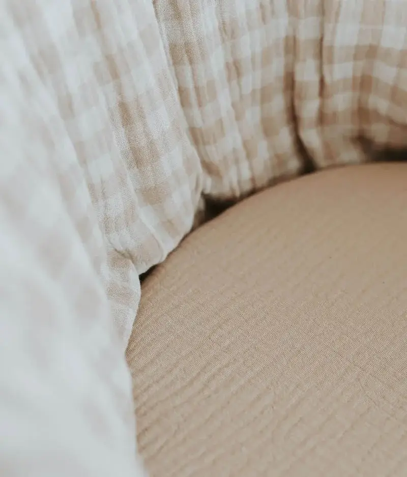 Manufacture des bébés français - Wholesale Bassinet - Baby - Bassinet vichy pebble8