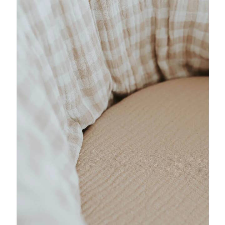 Manufacture des bébés français - Wholesale Bassinet - Baby - Bassinet vichy pebble8