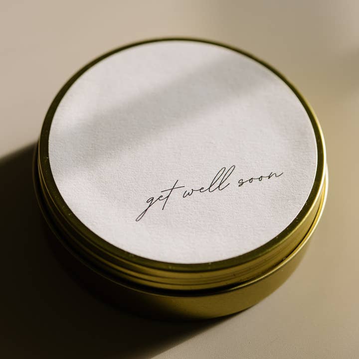Pacific Candle Company - Wholesale Travel Candles - "Get Well Soon" Travel Candle