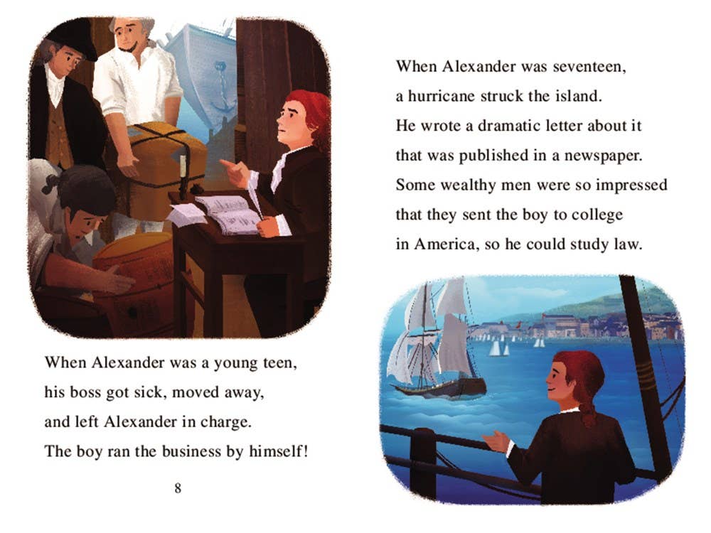 HarperCollins - Wholesale Early Reader Book (6-8) - Alexander Hamilton: A Plan for America : Sarah Albee2