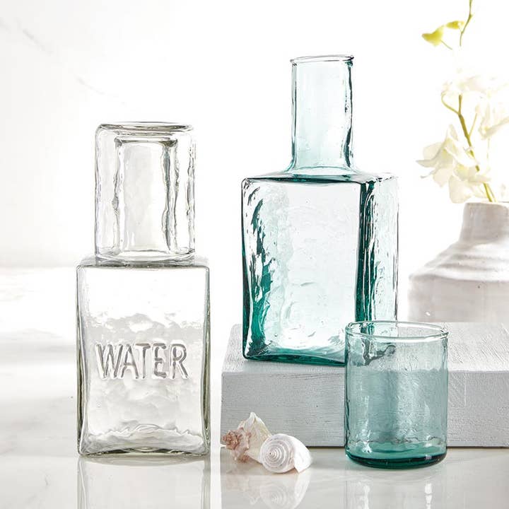 Santa Barbara Design Studio by Creative Brands - Wholesale Drinking Glass/Cup - Decanter Bottle & Glass Set - Blue