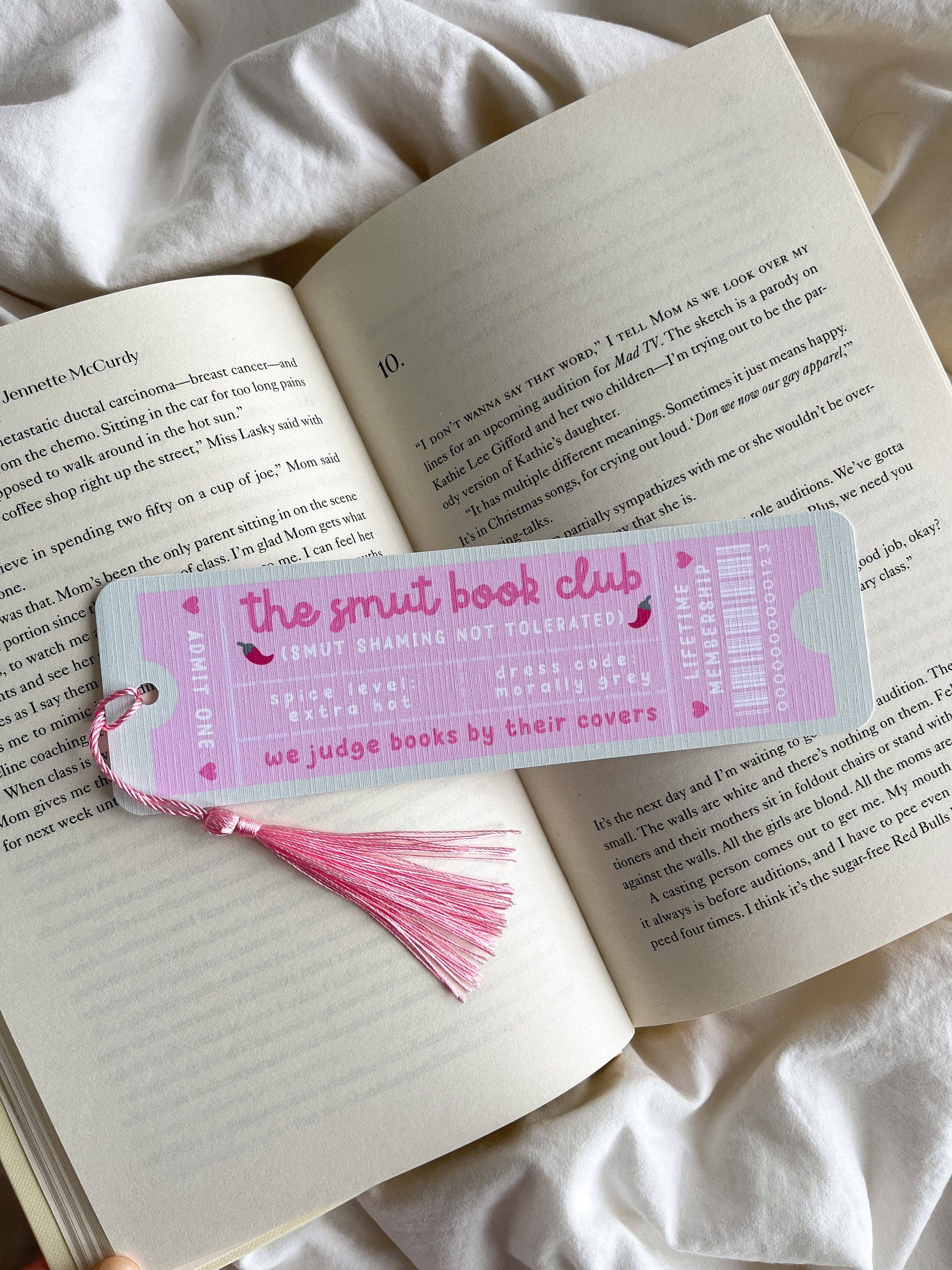 Fleurs on Sunday - Wholesale Bookmark - The Smut Book Club Bookmark Ticket3