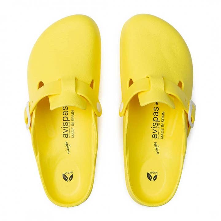 Avispas - Wholesale Clogs - Women's - Desalia Yellow Clog Mule bio EVA Wasps