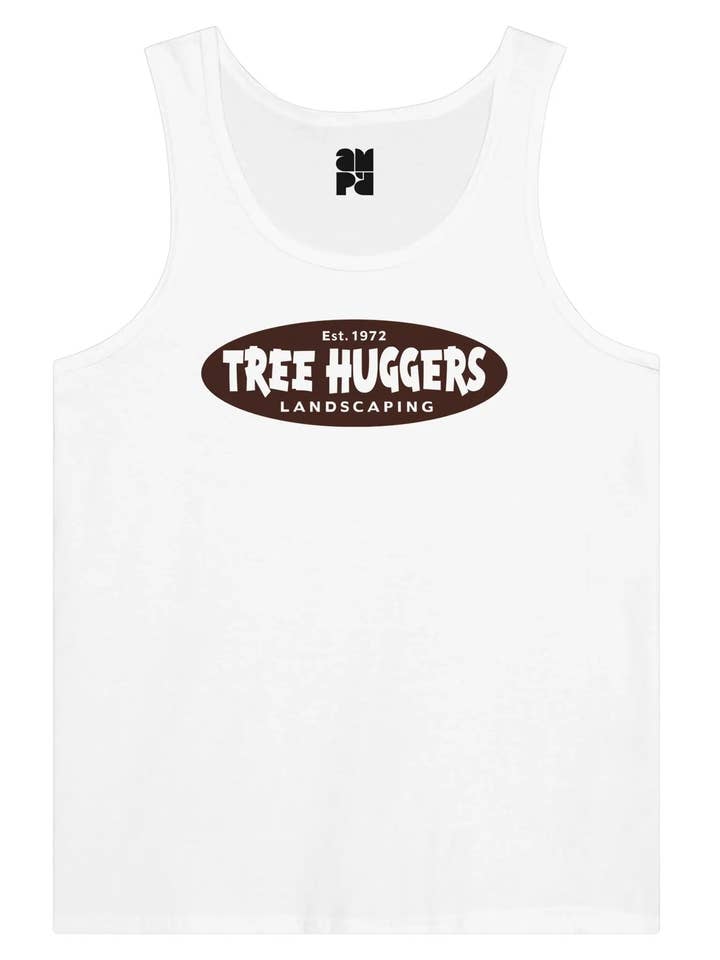 Tree Huggers - Premium Unisex Tank Top for wholesale by Amp'd Apparel Company