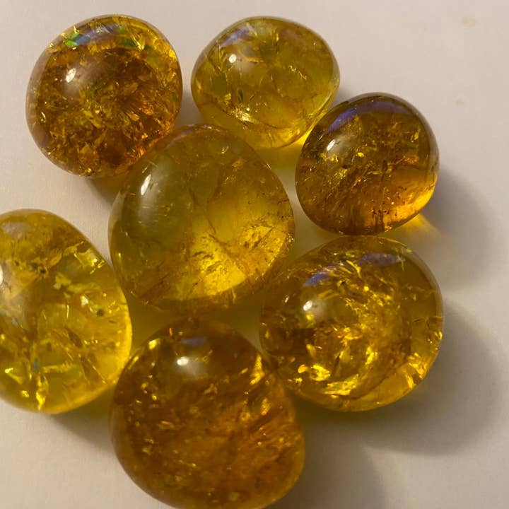 jiomind - Wholesale Spiritual Stone/Crystal - Citrine Tumbled stone 4