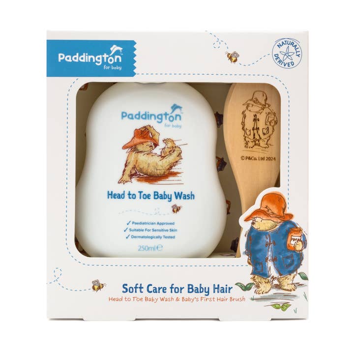 Paddington Baby Soft Care Set (With Brush) for wholesale by Kokomo Studio