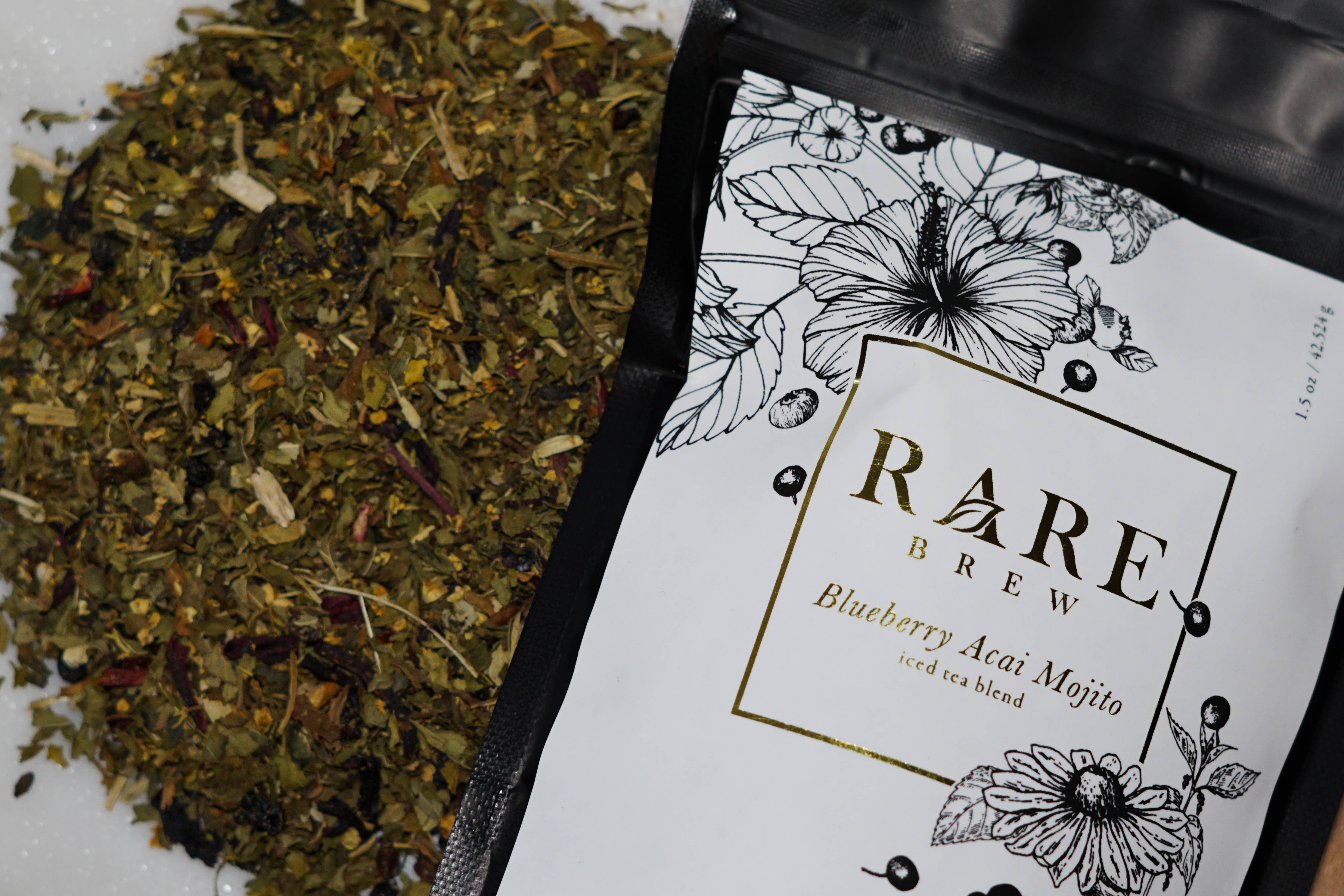 Rare Brew - Wholesale Loose Tea - Blueberry Acai Mojito - Loose Leaf Tea - Wholesale Packaged1