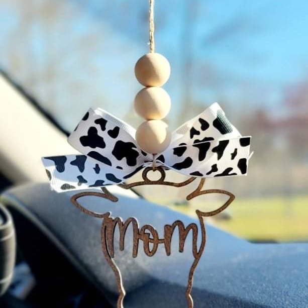BD Lasers INC. - Wholesale Car Decorative Charm - Women's - Cow Car Charms Ornament Bag Charm Auto Jewelry Western4