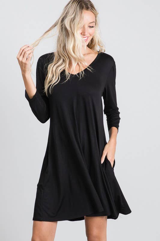 HEIMISH - Wholesale Dress - Women's - SD1250S SOLID DRESS4