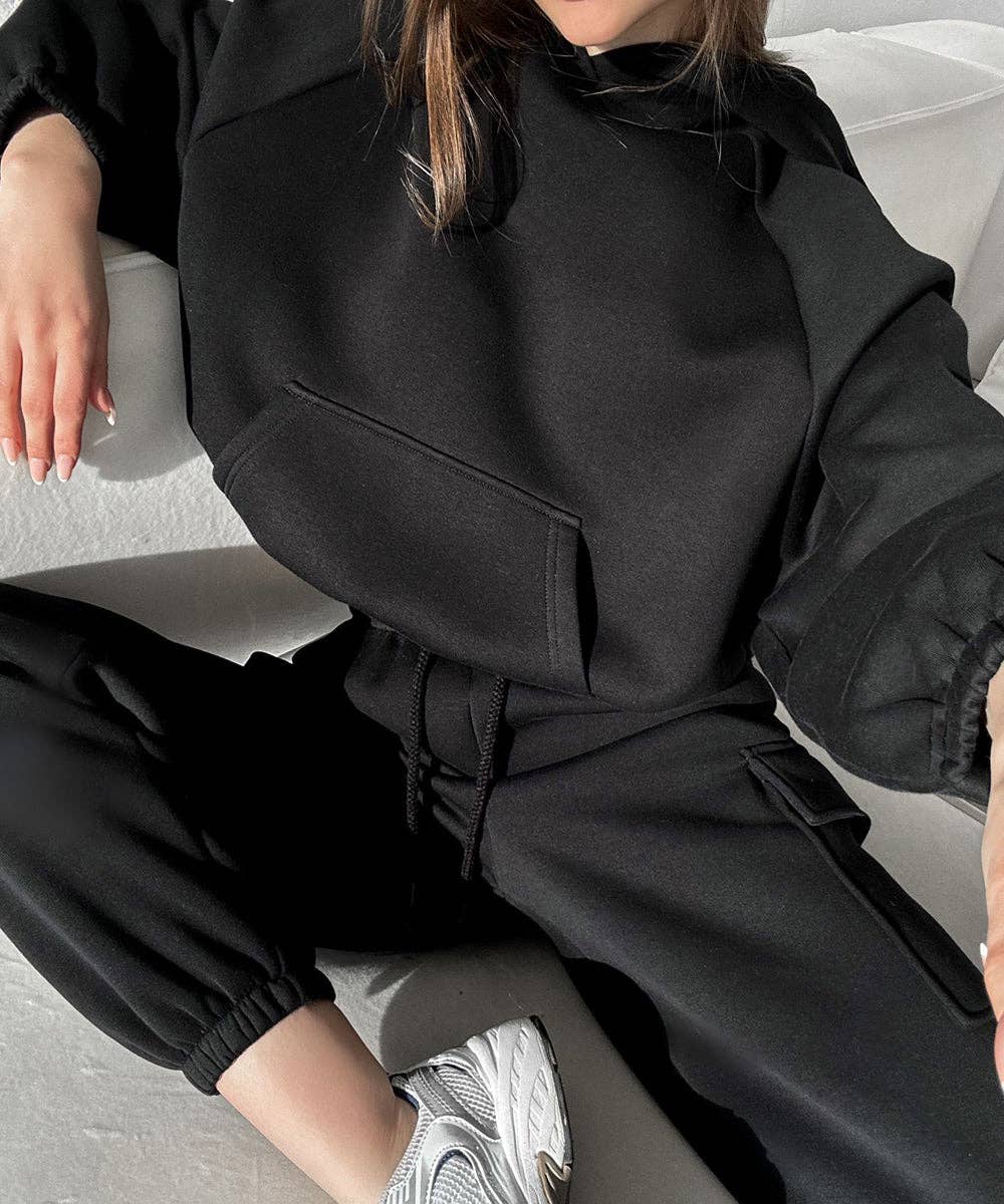 Aria Romance – wholesale Träningskläder – Dam – Prestanda Fleece Hoodie Jogger Set5