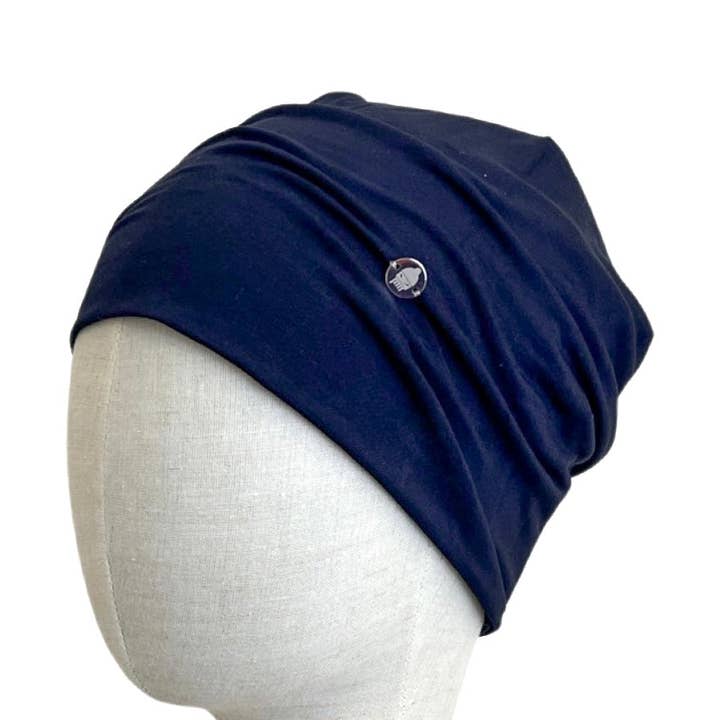 Beanie Navy | Berretto in bambù per la vendita all'ingrosso da parte di Mützenmafia