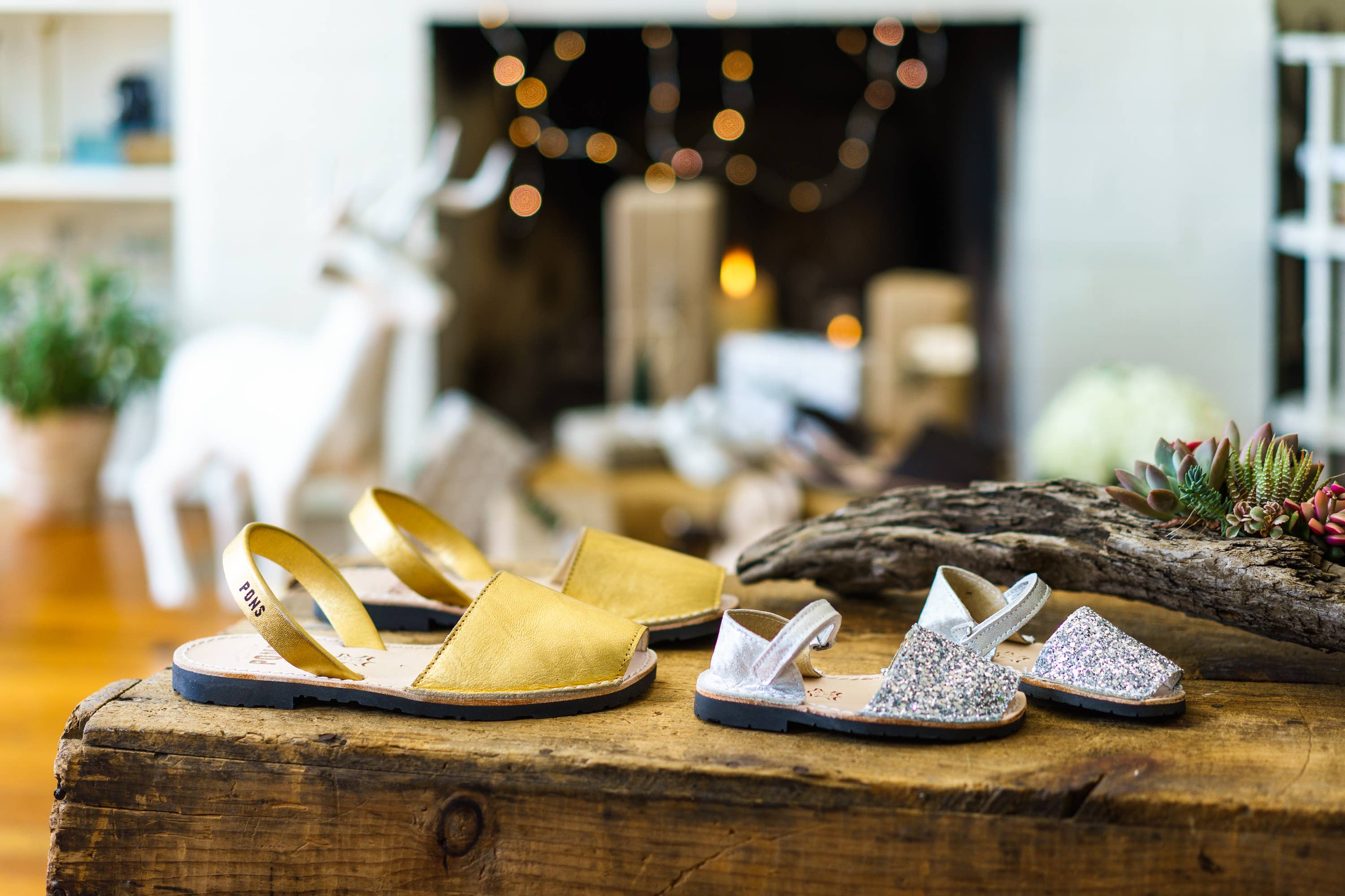 Pons - Wholesale Sandals - Women's - Pons Shoes - Classic Metallic - Gold3