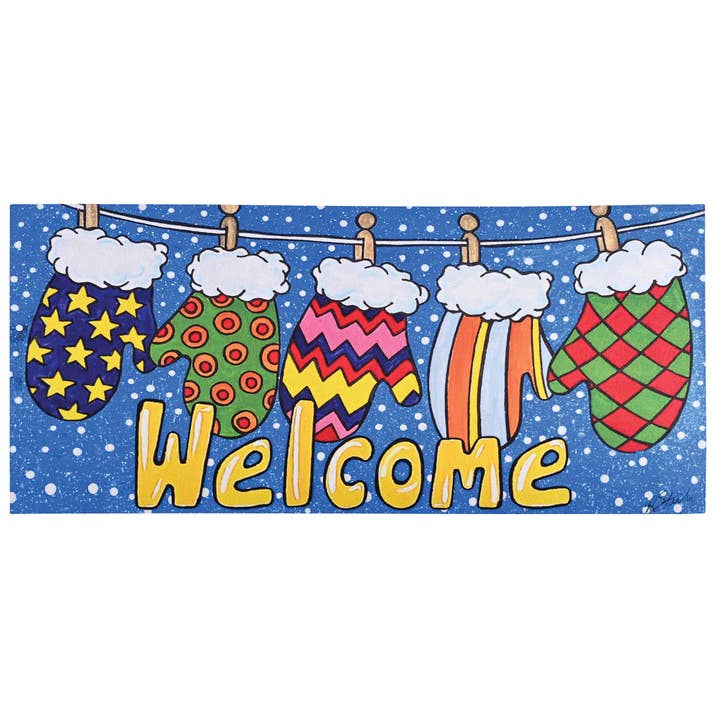 Doormat Insert Multi Designed Mittens for wholesale by Magnolia