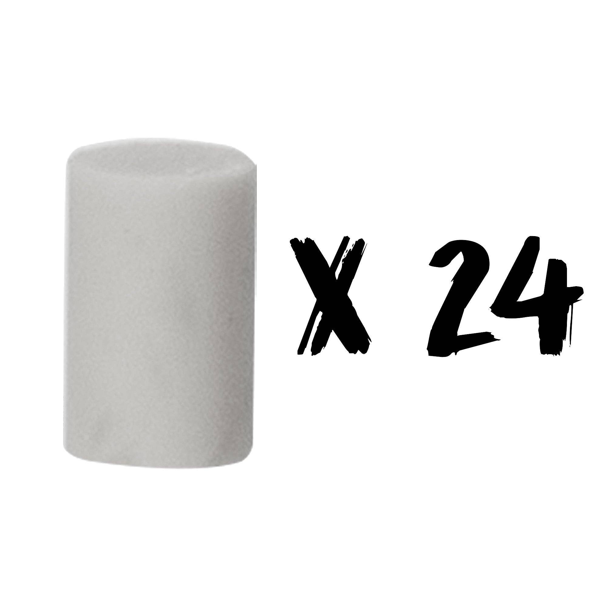 MakerFlo – wholesale Eraser – 24ct - White Erasers0
