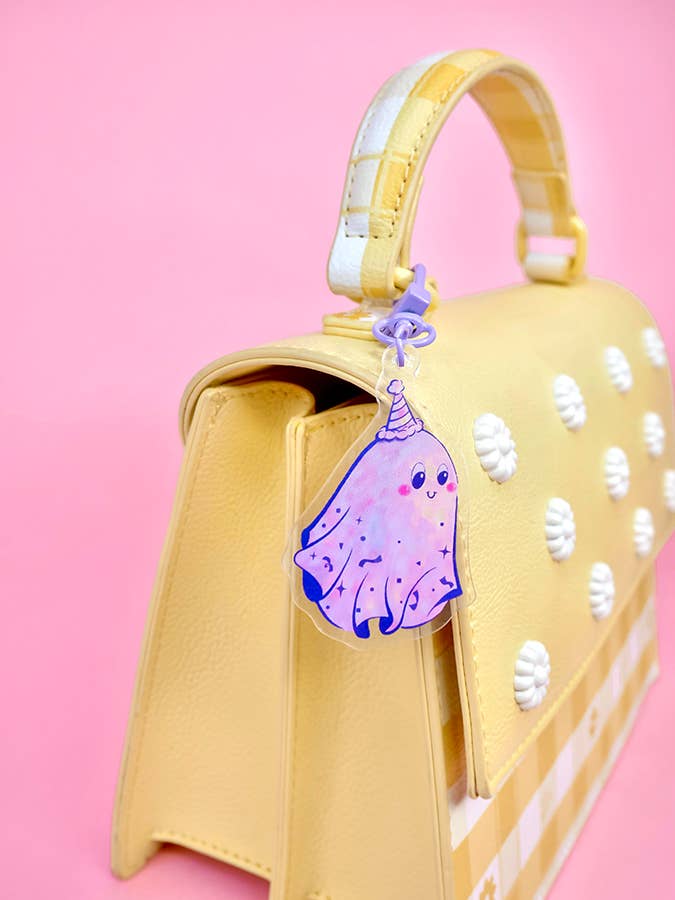 Ghostie Taske Charm/nøgleringe for engroshandel hos Unicorn Crafts