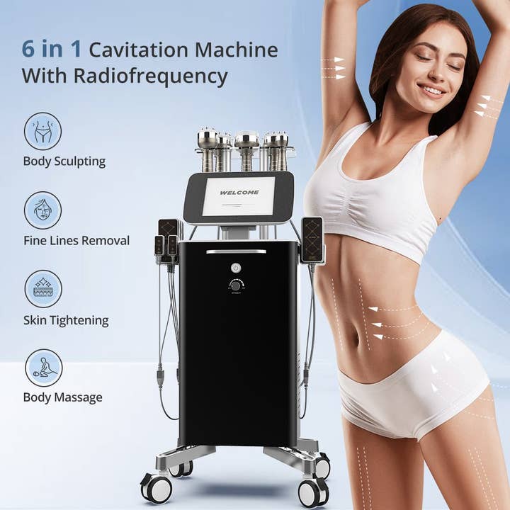 Cavitation Machines - Wholesale Electronic Skincare Device - Shape Tactics 6-in-1 Sculpt System9